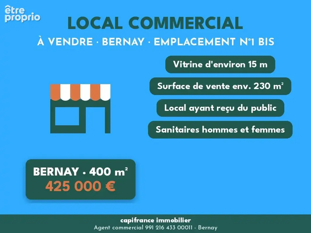 Local/bureau à vendre BERNAY (27) - photo 6
