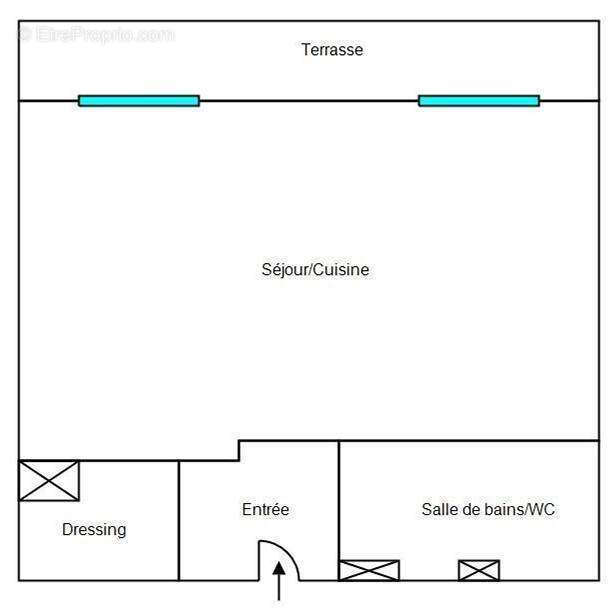 Appartement à MARSEILLE-4E