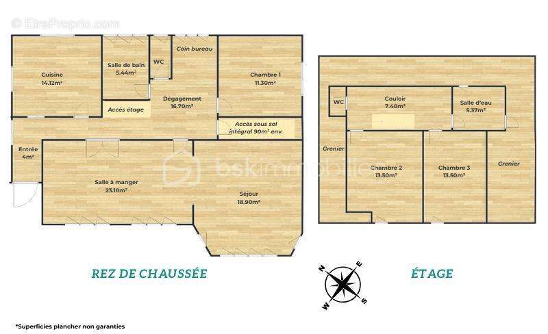 Maison familiale sur sous sol intégral - photo 17