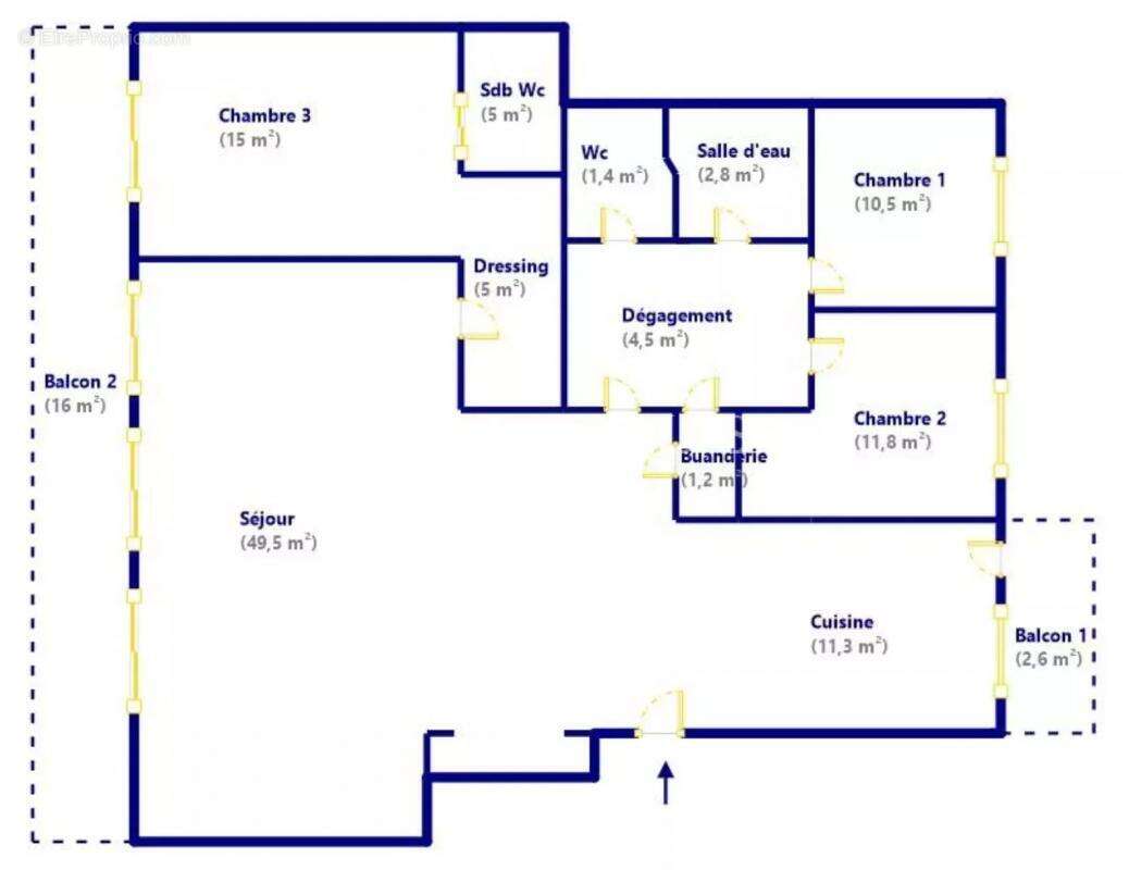 Appartement à MARSEILLE-8E