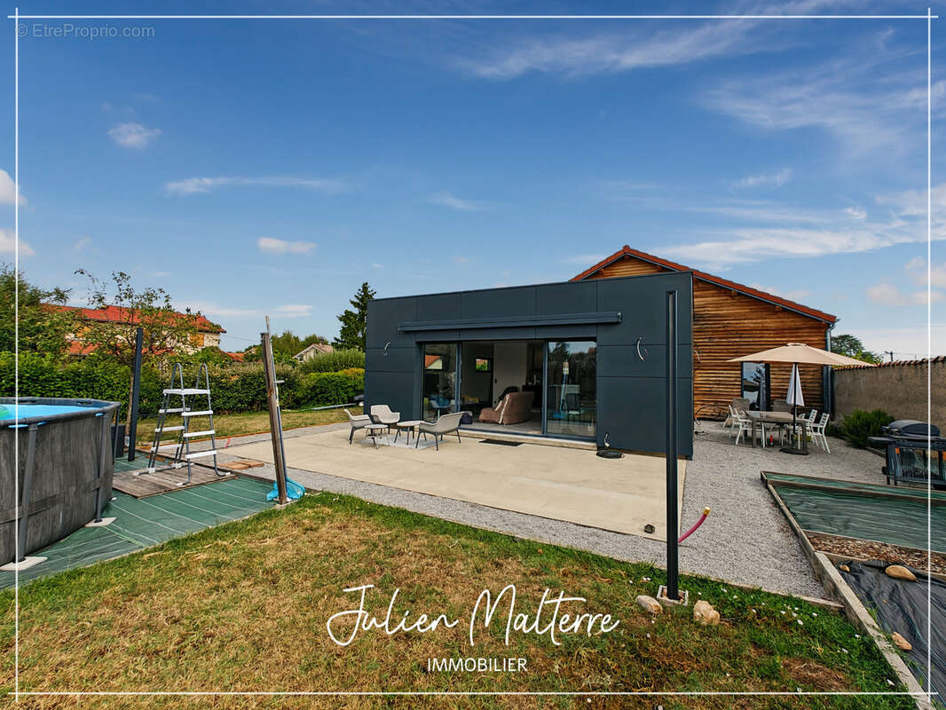 St-Just-St-Rambert, maison d'architecte 147 m², 4 chambres, garage double sur terrain de 985 m² - photo 22