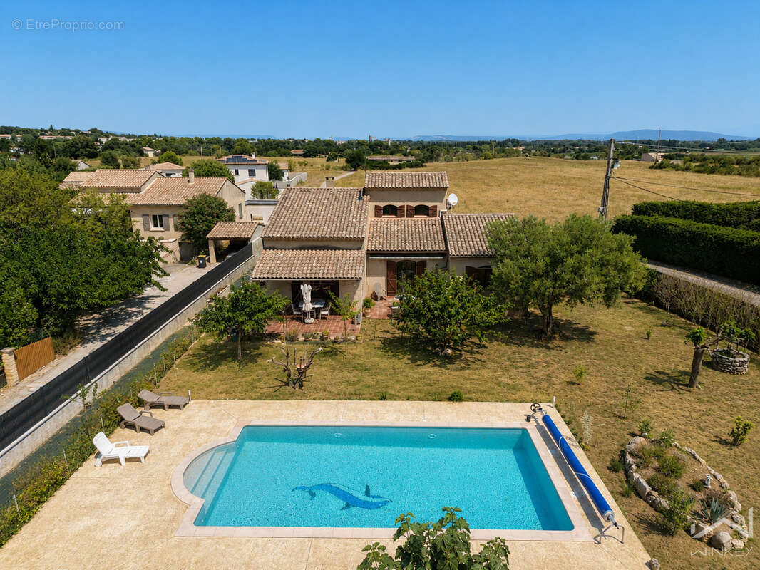 EXCLUSIVITE : MAISON à St-Alexandre (30) -  158 M2 - 3 chambres - 1 bureau - 2 garages - 1 atelier - Terrain 1 - photo 18
