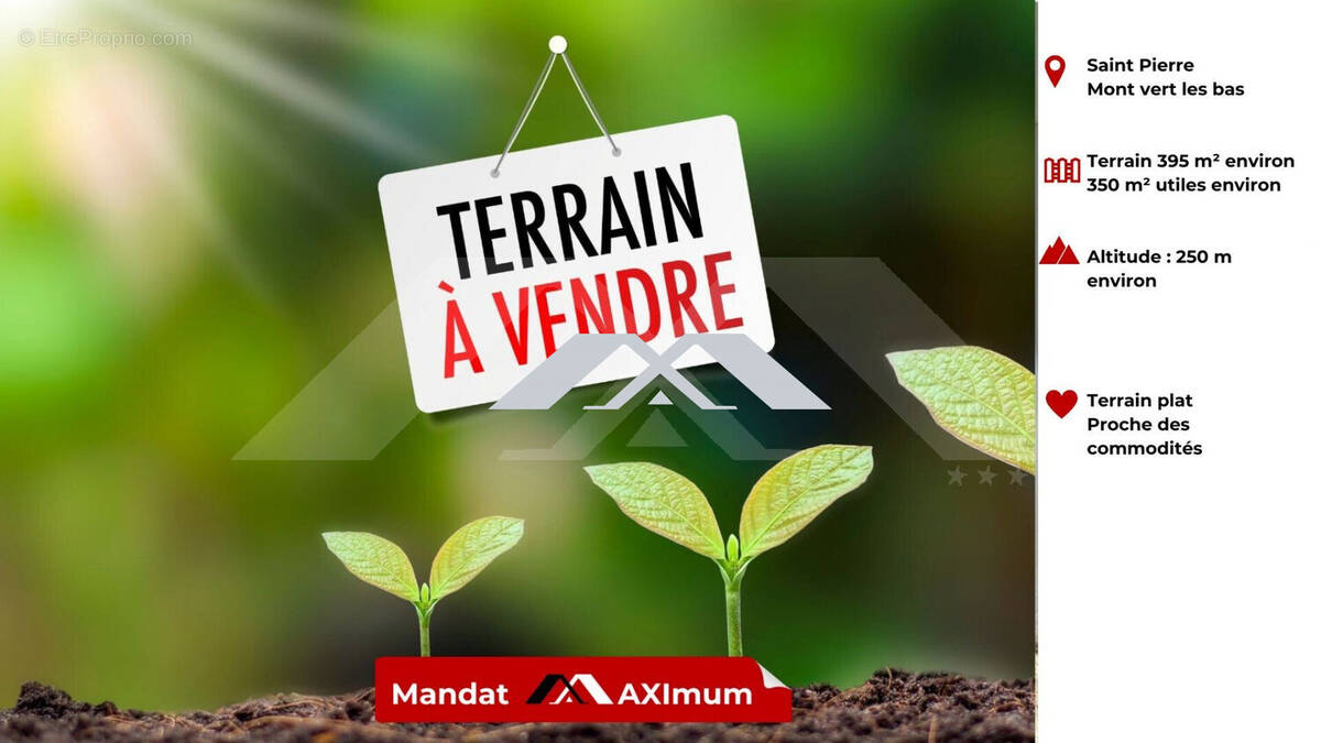 Terrain à SAINT-PIERRE