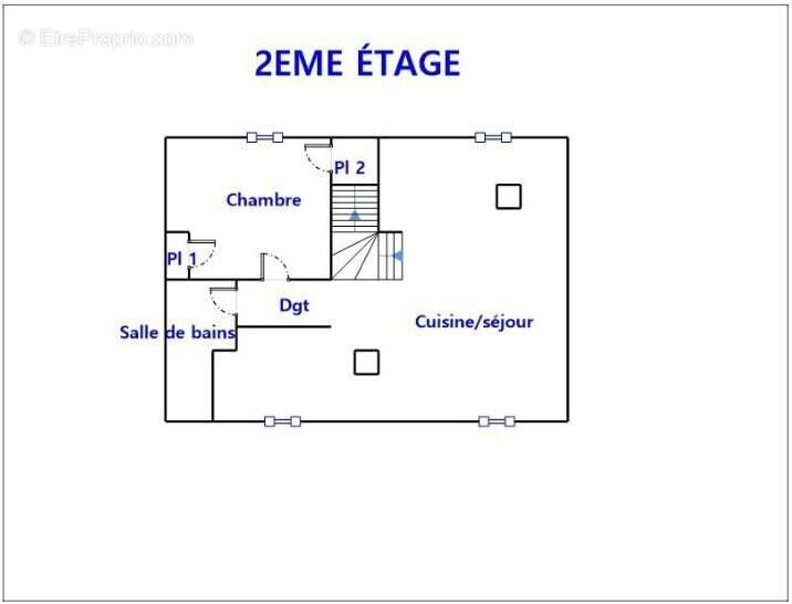 Appartement à LA SEAUVE-SUR-SEMENE
