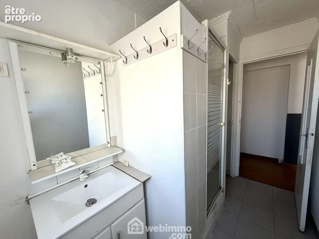 La salle d'eau et le WC