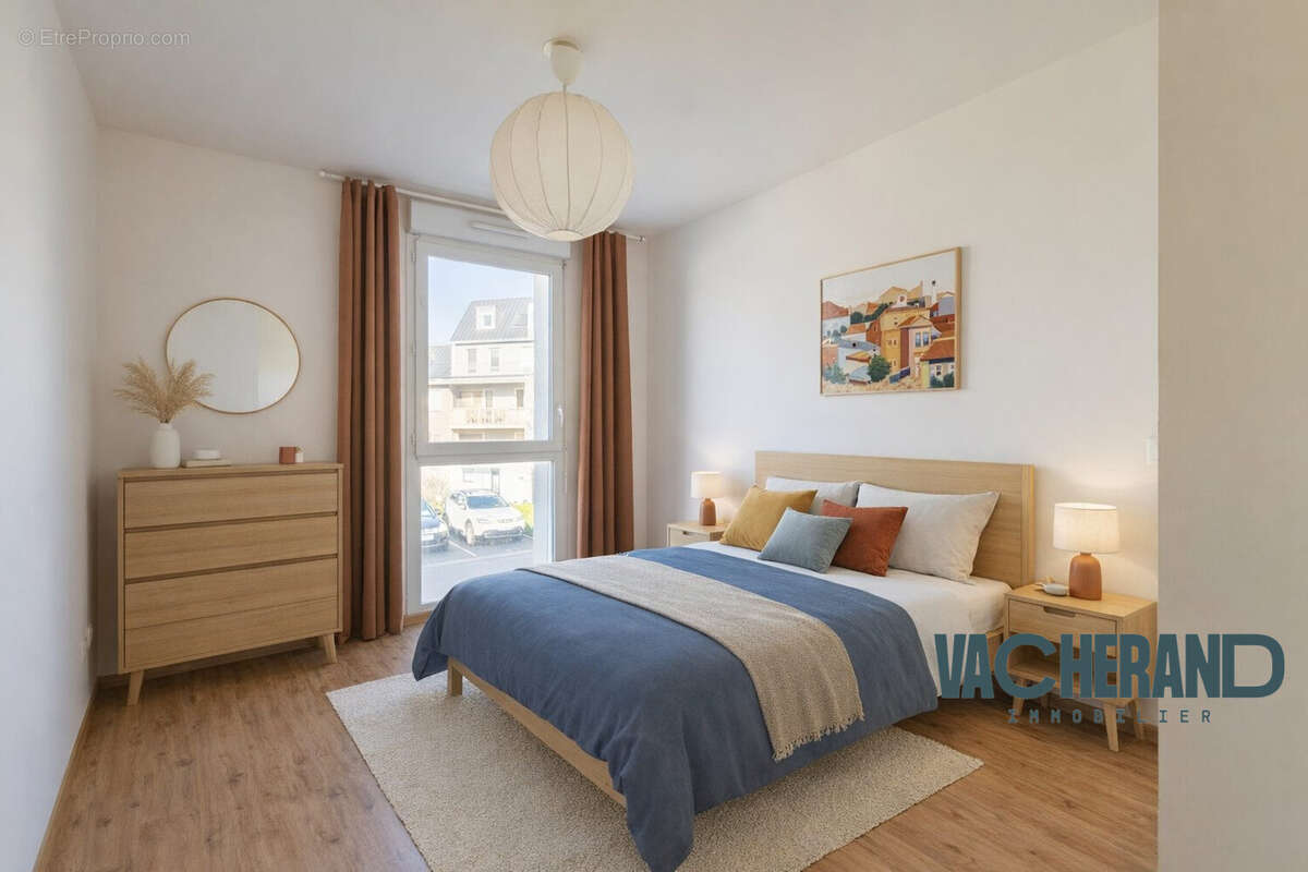 Chambre 2 meublée - Appartement à LOOS
