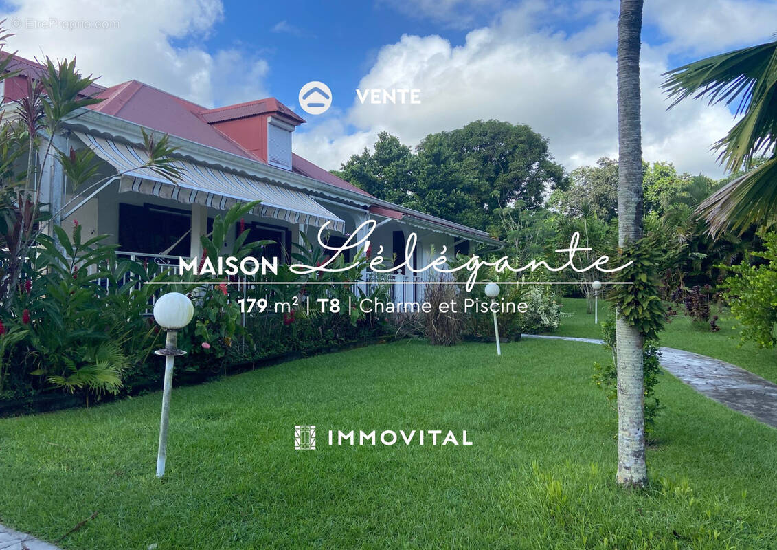 Maison à CAPESTERRE-BELLE-EAU