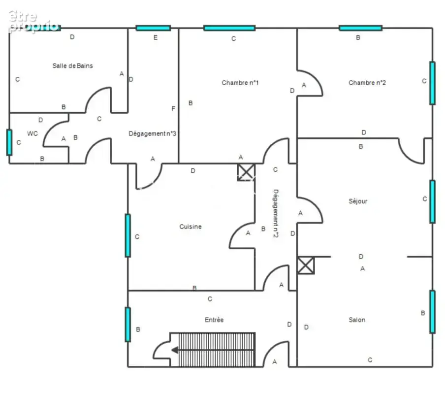 3%.COM   EXCLUSIVITÉ à BITCHE, Maison de Maître de 164m2, 5 - photo 12