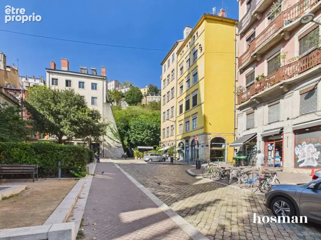 Appartement 1 pièce de 24,7 m² - Exposition Sud - au calme - Rue du Viel Renversé, Lyon - photo 11