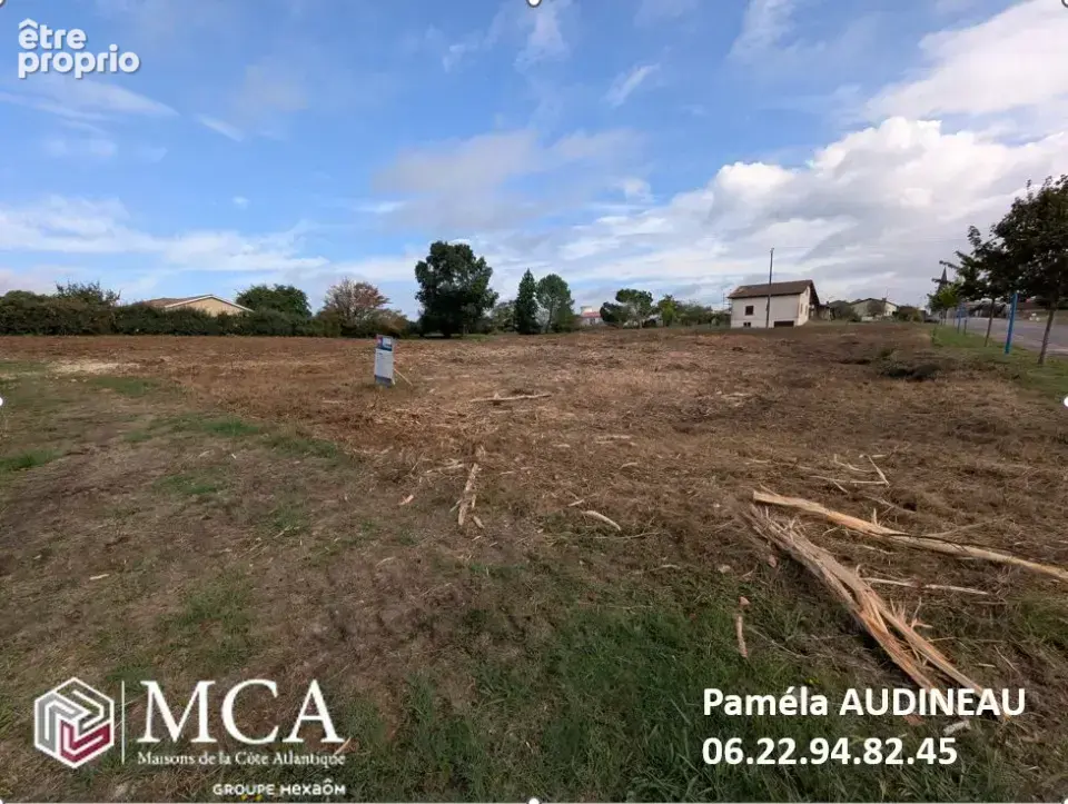 Photo Terrain à Budos au prix de 84 000€