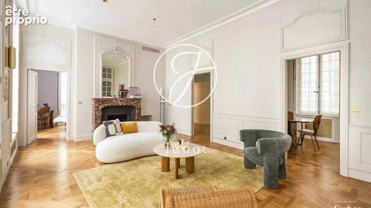 Paris 6e - FÜRSTEMBERG / SAINT-GERMAIN - Appartement à vendre - 5 pièces - 145,37m² Carrez - 3 chambres - Climatisation. - photo 2