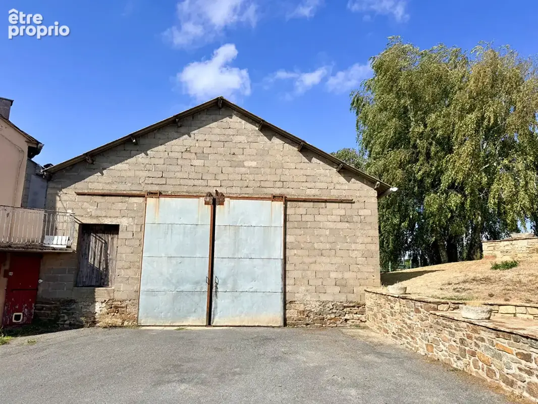 Hangar /atelier fermé de 232 m² - grandes ouvertures  - terrain de 387 m² - rullac saint cirq - photo 22