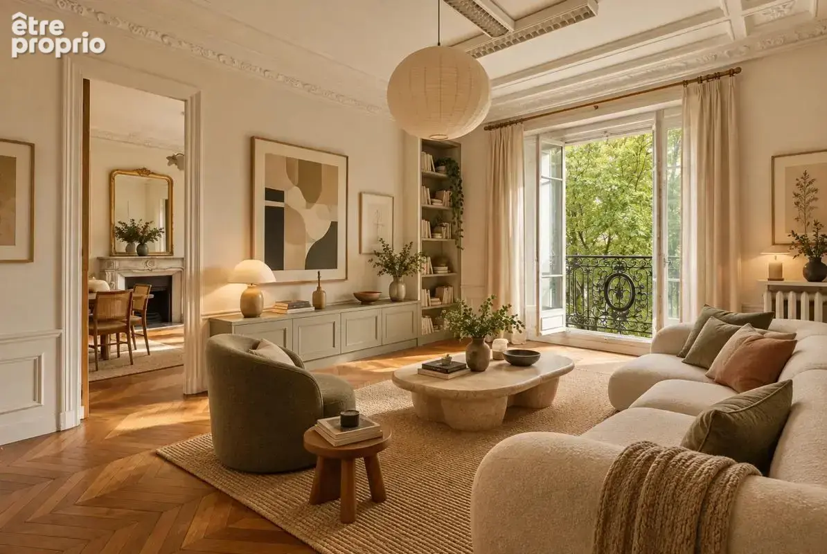 Appartement de 4 pièces de 99 m² à Paris - photo 4