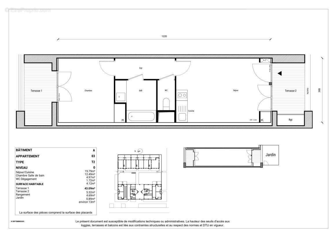 Appartement à GIF-SUR-YVETTE