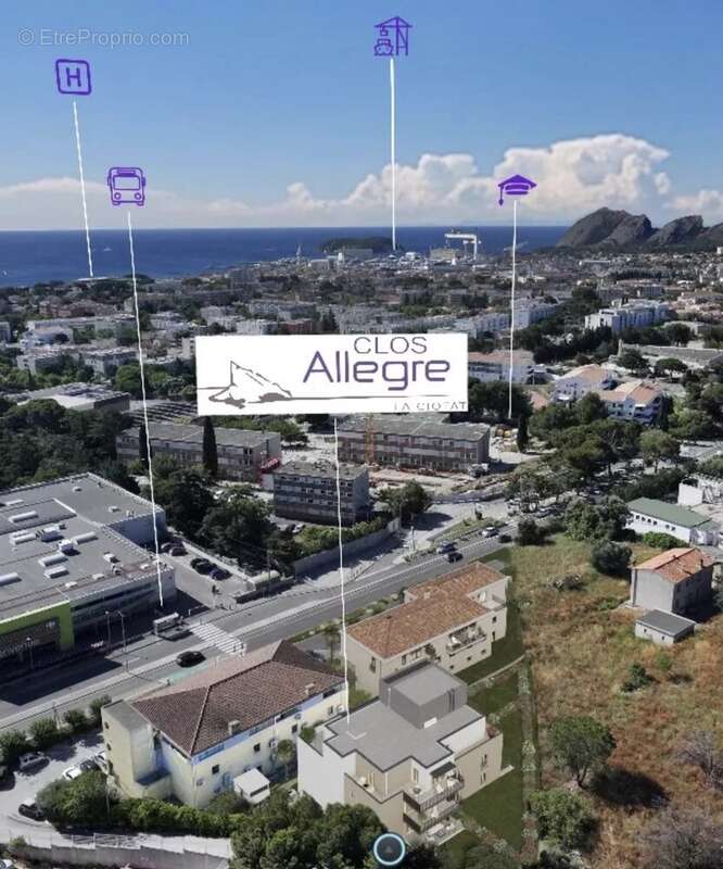 Appartement à LA CIOTAT