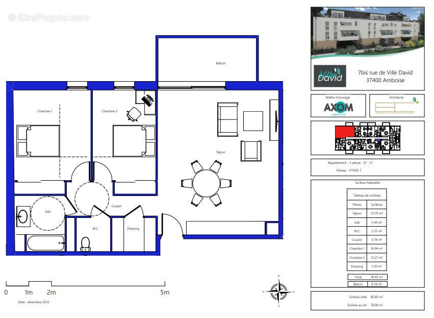 Appartement à AMBOISE