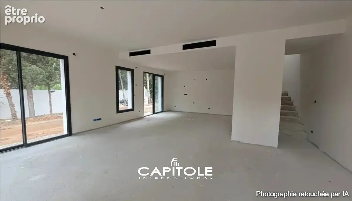 À vendre - Antibes Juan-les-Pins : Villa neuve contemporaine jumelée de 4 pièces à 5 min des plages - photo 3