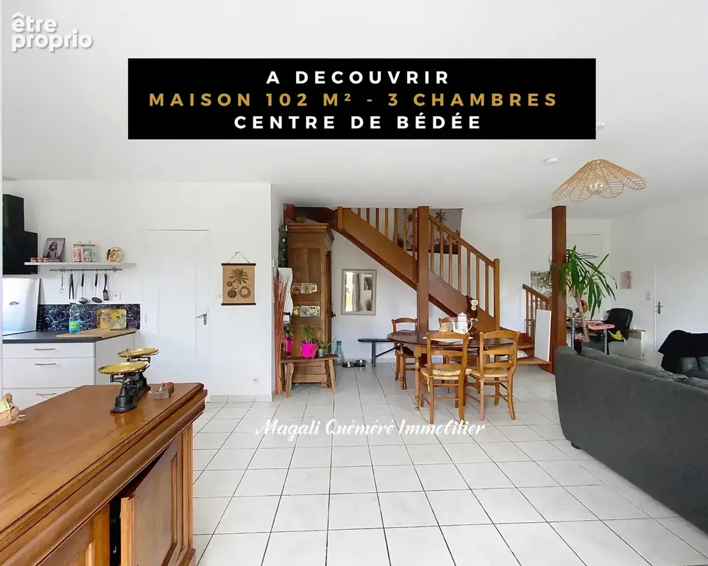 Maison 4 pièces centre de Bédée avec dépendances. - photo 1