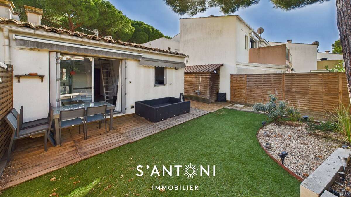 LE CAP D'AGDE-Charmante maison de plain-pied avec mezzanine - photo 2