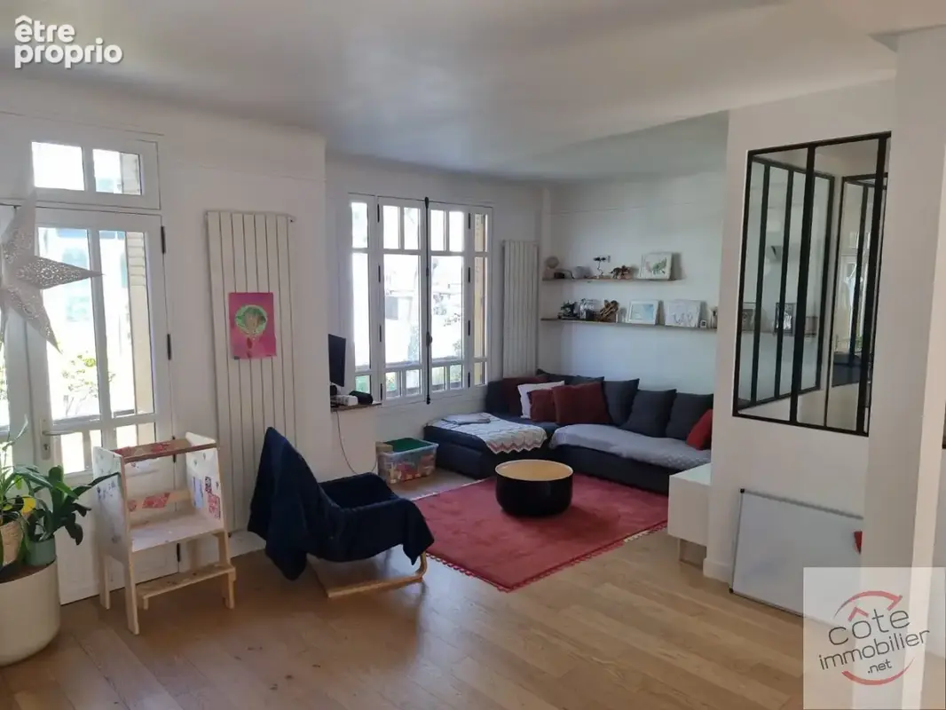 Bagneux  a 3 klm de paris a vendre maison de ville meuliere 5 pieces principal sur terrain 150m² - photo 23