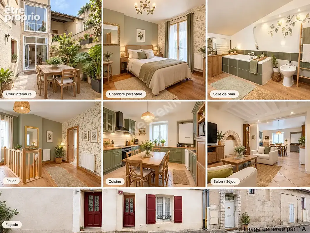 Maison de ville de 125 m² avec jardin - 2 chambres - Villeneuve-sur-Lot - photo 2