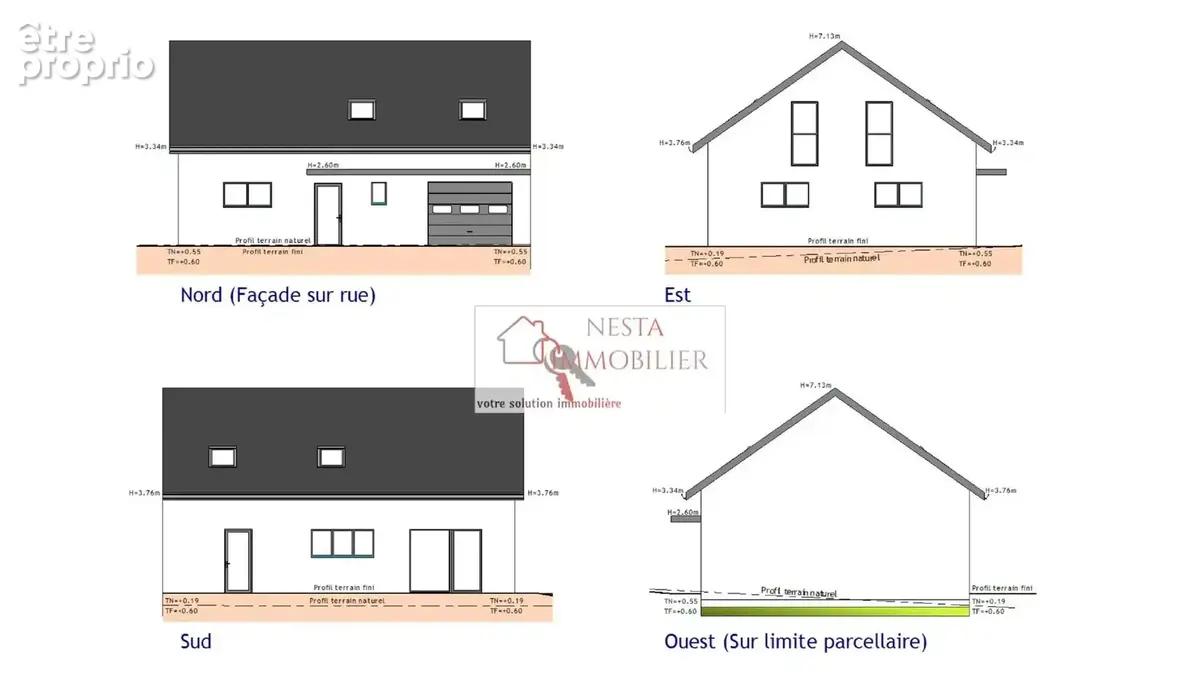 Maison neuve 108 m²  3 chambres  VEFA  Herbitzheim - photo 4