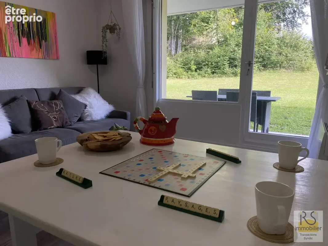 studio-les-carroz-piece-de-vie - Appartement à ARACHES-LA-FRASSE