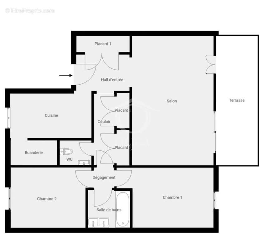 Appartement à VILLENEUVE-LOUBET