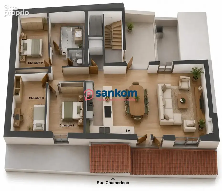 Appartement 106 m² à Le Puy-En-Velay  - photo 2
