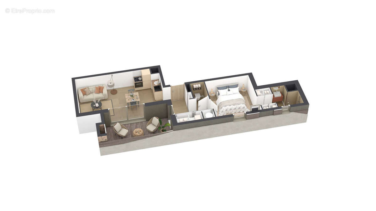 Appartement à BORGO