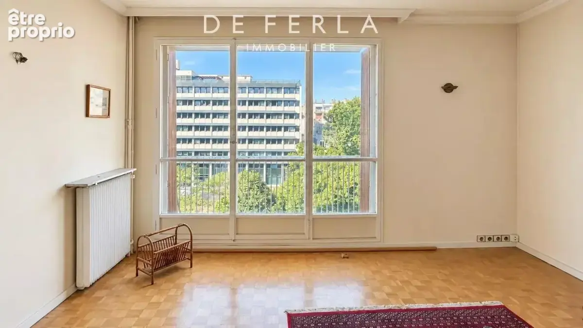 Paris XIVème - Moulin Vert : Appartement traversant de 3 pièces avec balcon à rénover - photo 2