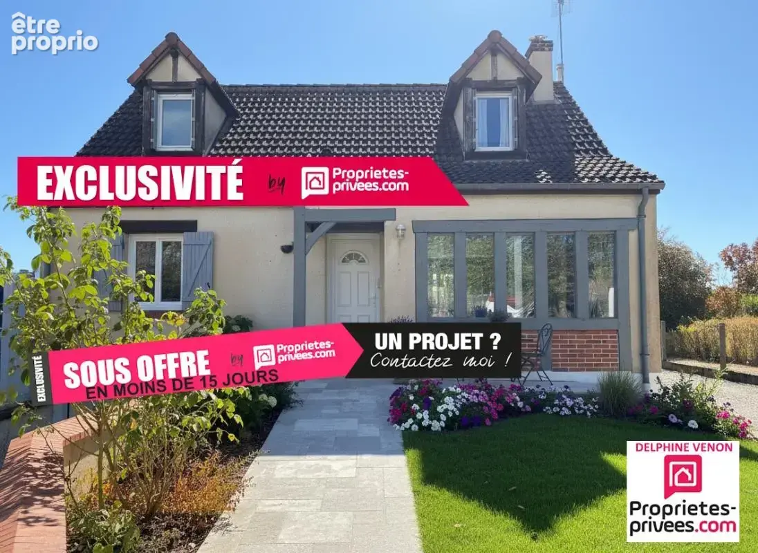 Exclusivité -  Maison  3 chambres sur sous-sol  total avec un terrain de 1002 m² proche du futur lycée à Châteauneuf sur Loire - photo 1