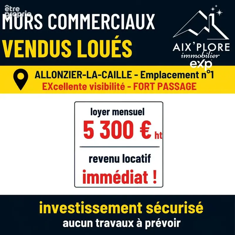 Commerce à ALLONZIER-LA-CAILLE