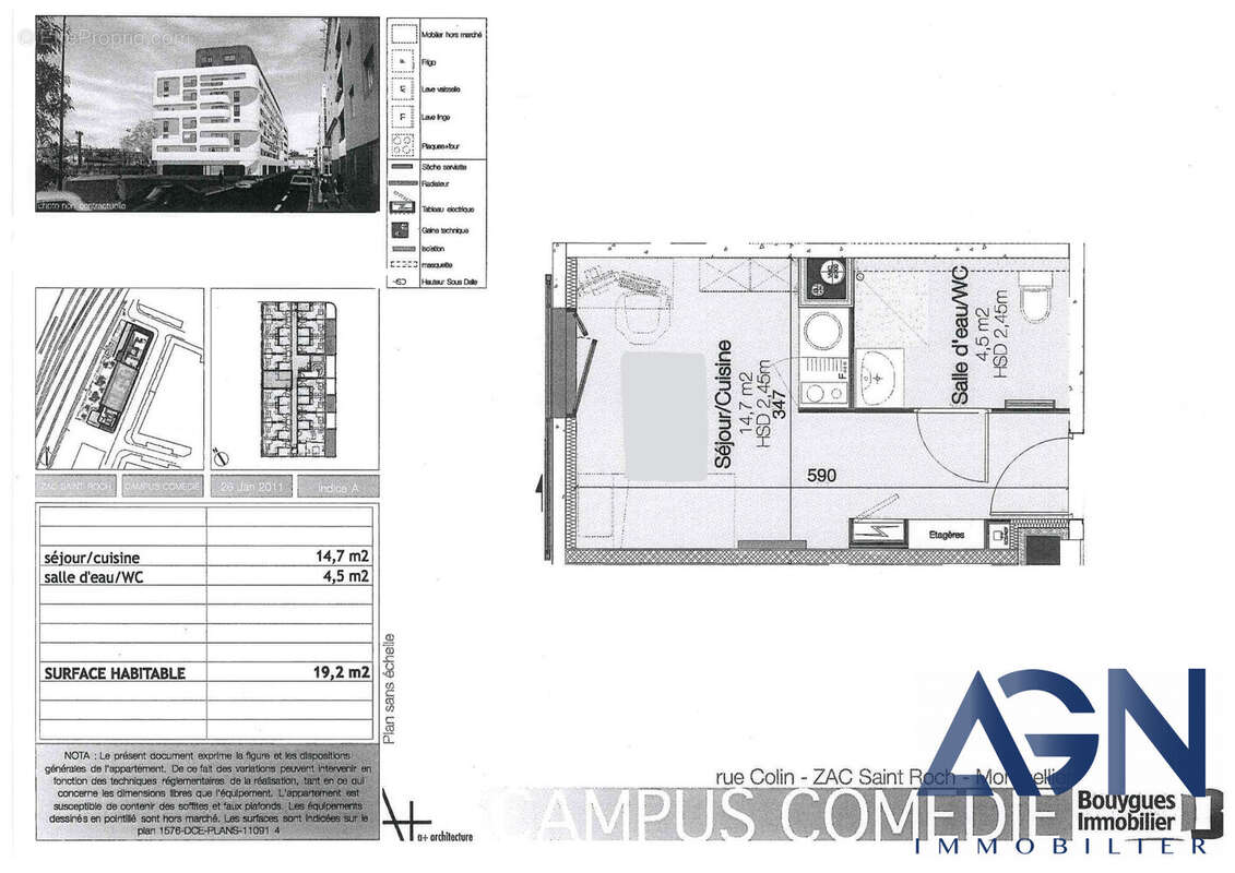 Appartement à MONTPELLIER