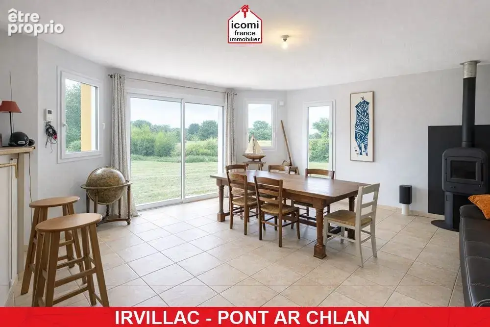 Finistere - irvillac (29460) - a vendre - maison 130m²  2008 - grande piece de vie - 4 chambres - dep c - pas de travaux - vie d - photo 5