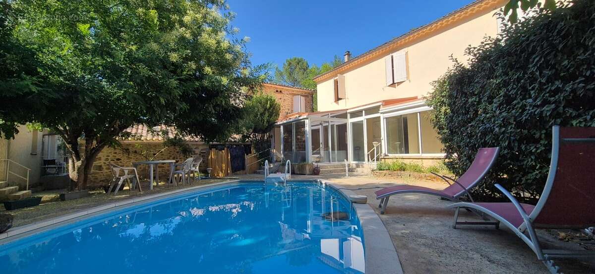 Mas avec 6 gîtes à vendre  MOLIERES SUR CEZE (GARD 30) - photo 2
