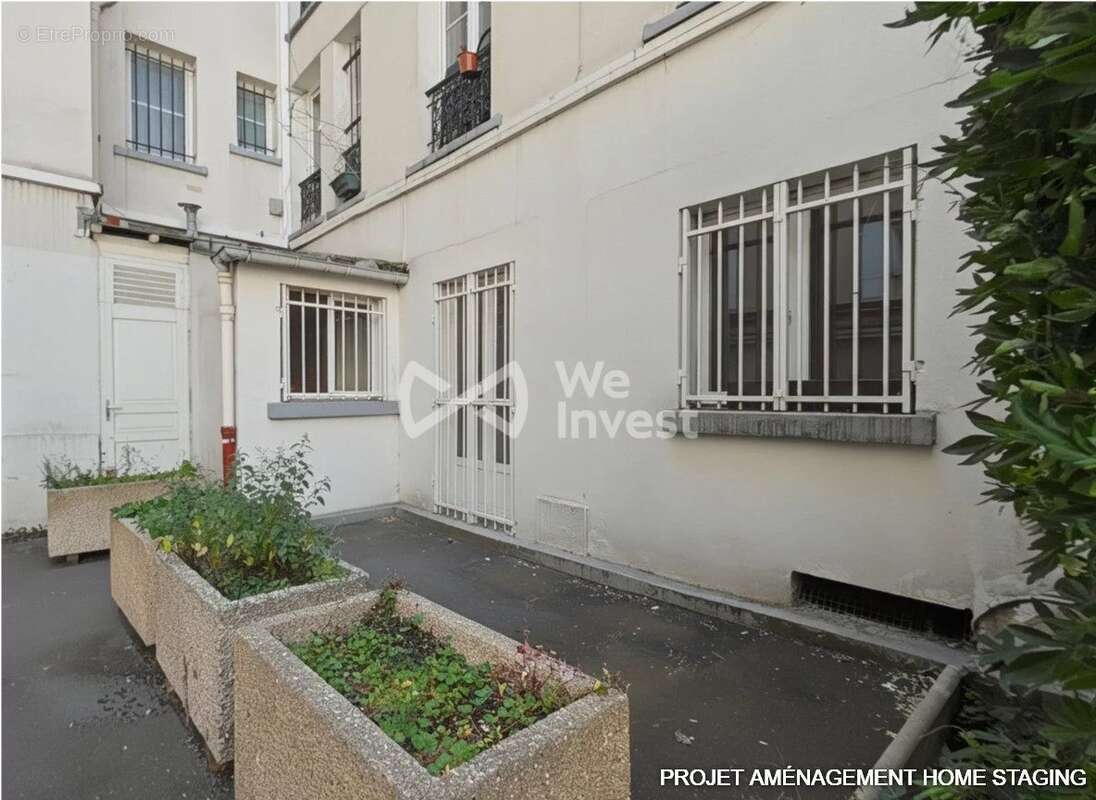 Paris 18e – 2 pièces 33,51 m² – rez-de-chaussée sur cour - photo 2