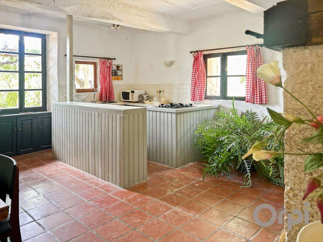 Maison de village en pierre avec deux chambres et jardin - photo 8