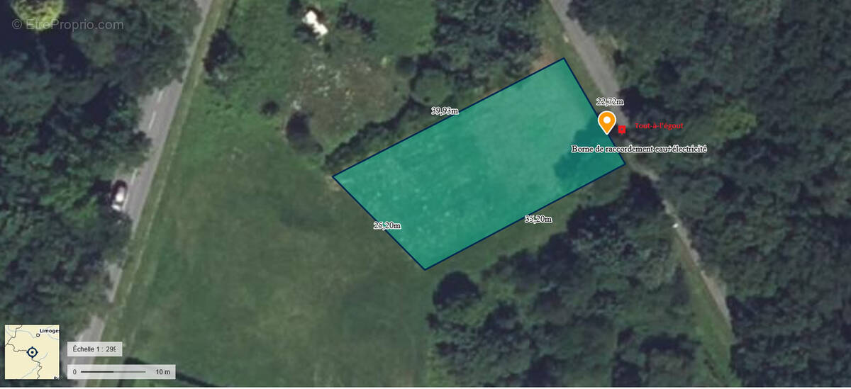 Terrain à LADIGNAC-LE-LONG