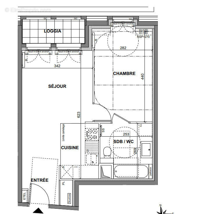 Appartement à LE PLESSIS-ROBINSON
