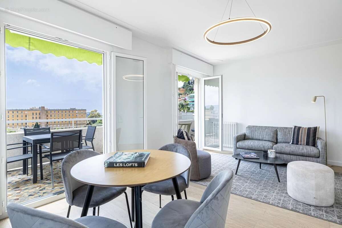 Nice – Parc Impérial – Magnifique 4 pièces rénové, dernier étage avec terrasses et vue mer - photo 5