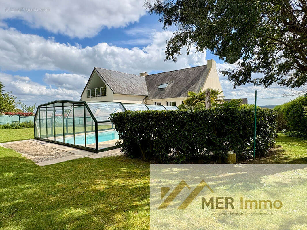 CANCALE - Maison d'exception avec vue sur la baie, 5 chambres, piscine chauffée, multiples terrasses - photo 12