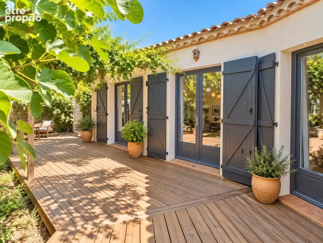PORTIRAGNES- Villa 4 faces de plain-pied – 5 chambres, piscine et jardin intimiste - photo 2