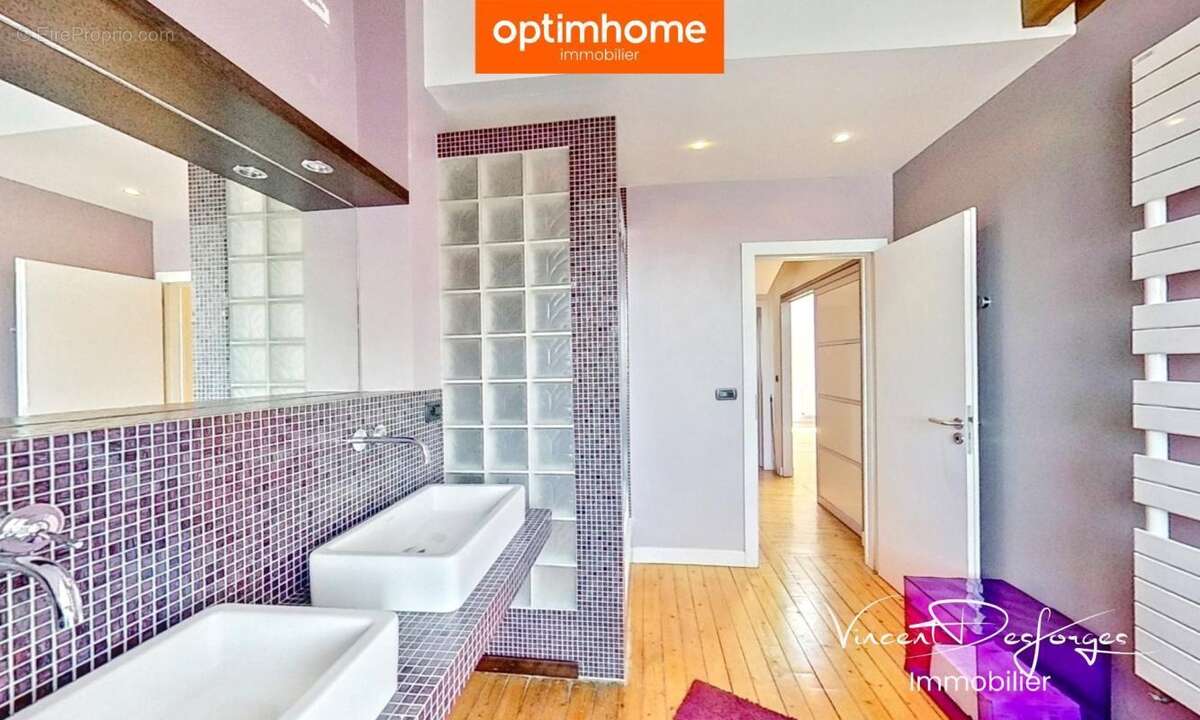 Thionville centre - Lumière, volumes et design – Duplex d’architecte au dernier étage - photo 11