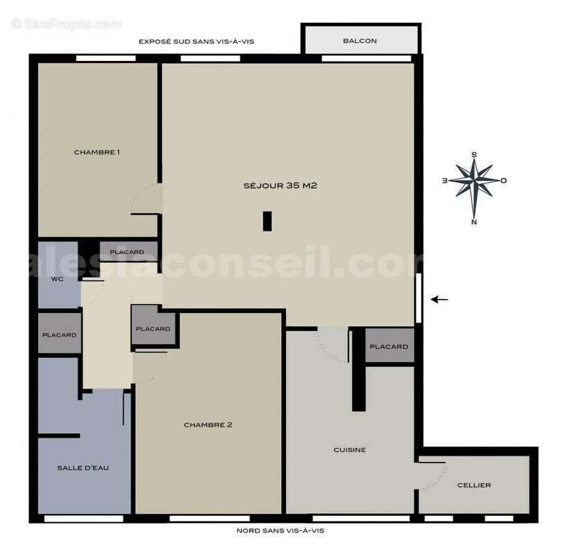 jour92-daum - Appartement à PARIS-14E