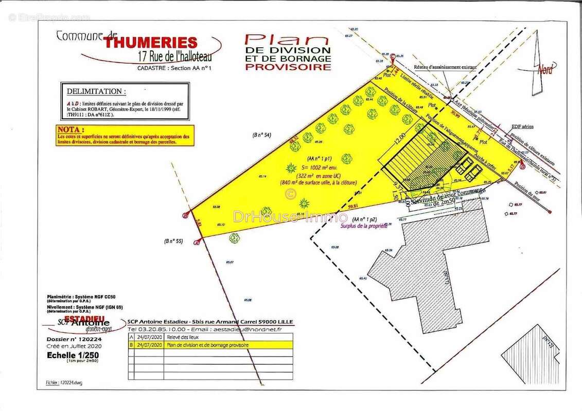 Terrain à THUMERIES