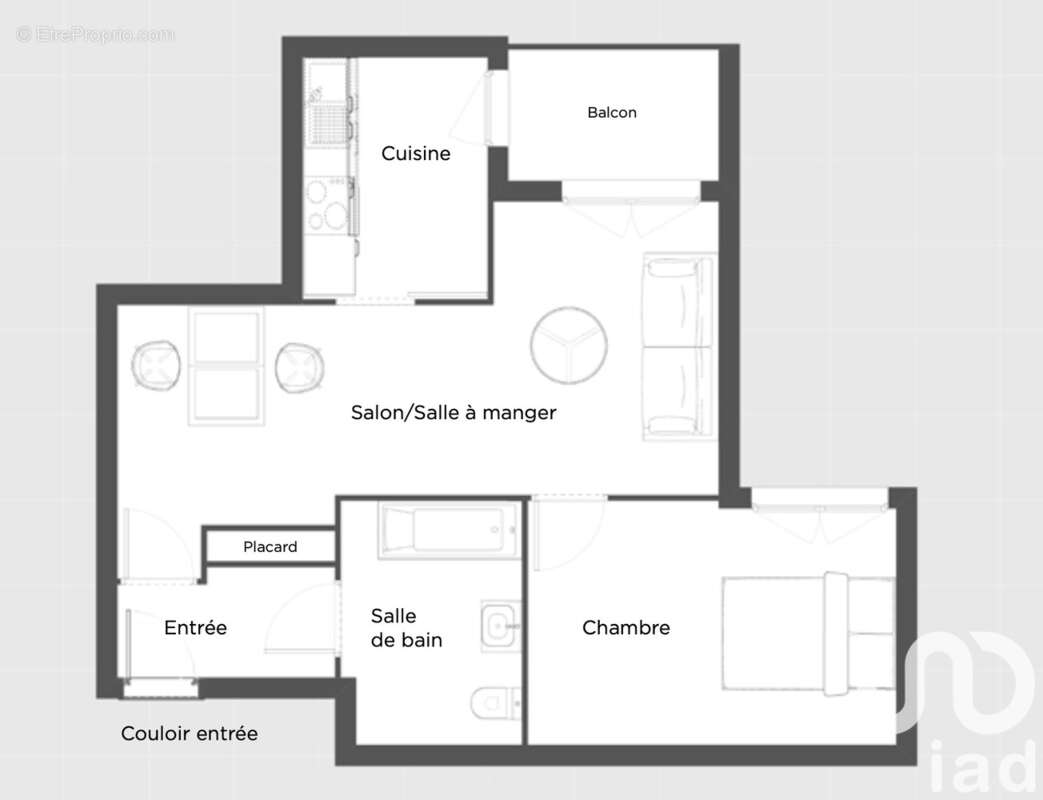 Appartement 48 m² à Noisy-Le-Grand  - photo 6