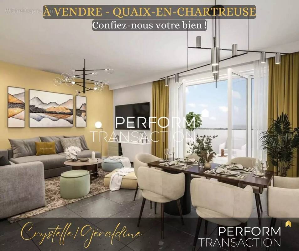 Appartement à QUAIX-EN-CHARTREUSE