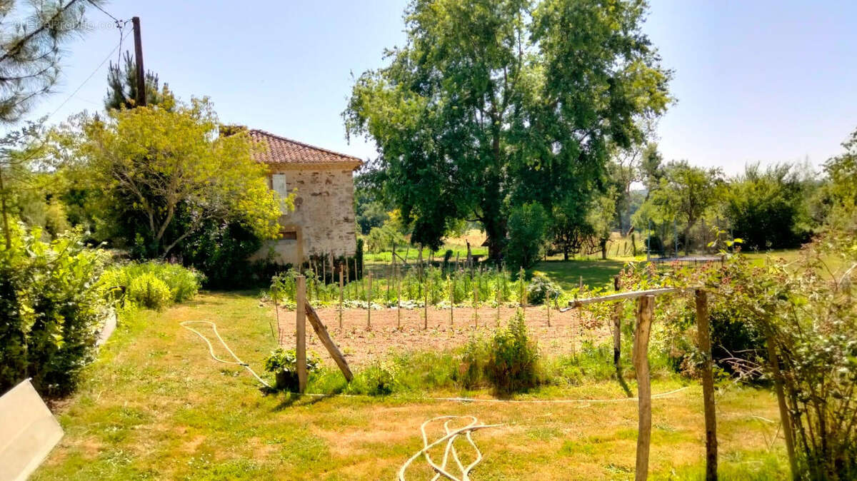JARDIN - Maison à ANSAC-SUR-VIENNE