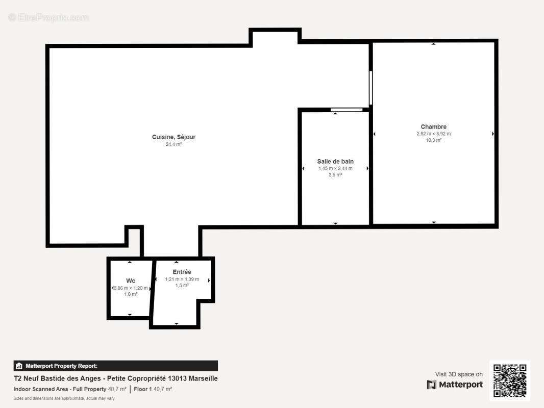 Appartement à MARSEILLE-13E